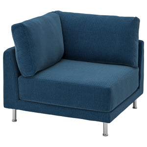 UPPÅKRA cover for corner module, Samsala dark blue