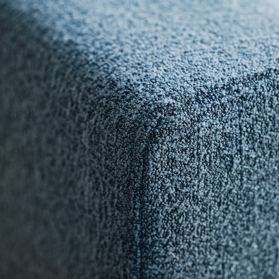 UPPÅKRA 3-seat modular sofa, Axvall dark grey-blue, 254x95x107 cm