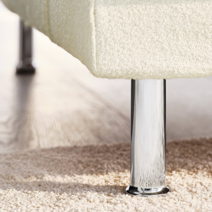 UPPÅKRA 3-seat modular sofa, with chaise longue, left/Axvall off-white, 127x95x180 cm