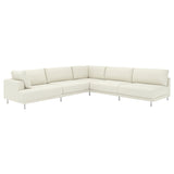 UPPÅKRA modular corner sofa, 6 seat, with open end, right/Axvall off-white, 325x95 cm