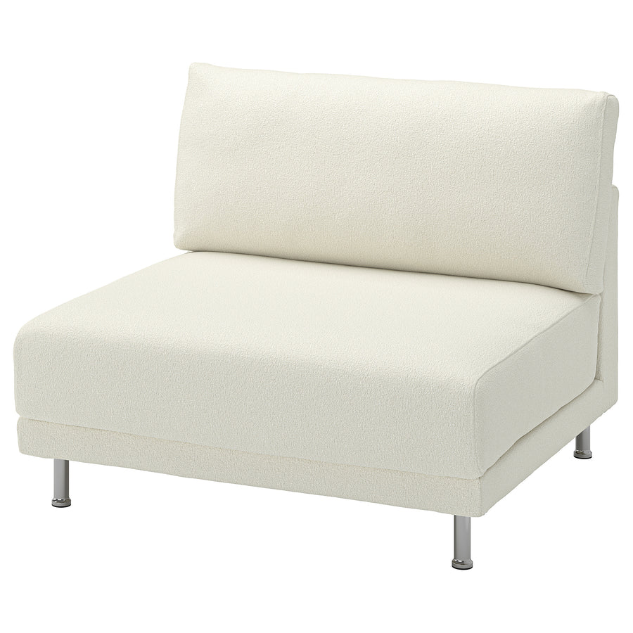 UPPÅKRA 1.5-seat module, Axvall off-white, 110x95x107 cm
