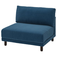 UPPÅKRA 1.5-seat module, Samsala dark blue, 110x95x107 cm