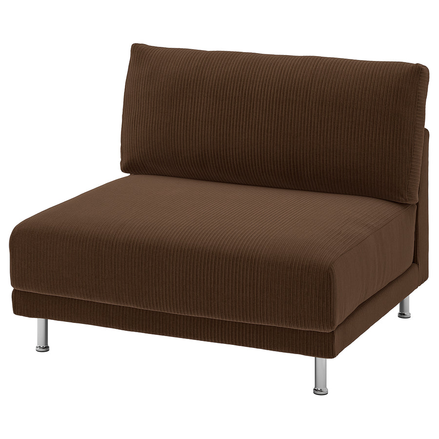 UPPÅKRA cover for 1.5-seat module, Samsala dark brown