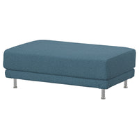 UPPÅKRA footstool, Axvall dark grey-blue, 127x46x77 cm