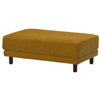UPPÅKRA footstool, Samsala yellow-brown, 127x46x77 cm