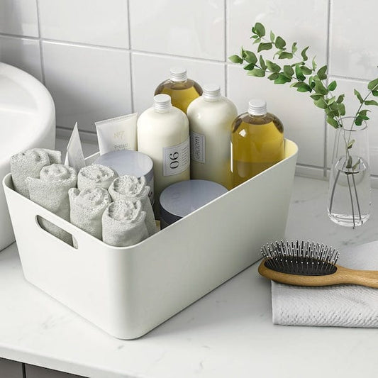 Ikea UPPDATERA - Box, white, 34x24 cm