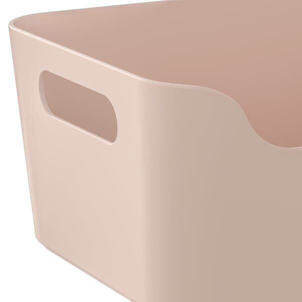 Ikea UPPDATERA - Box, light pink, 24x17 cm
