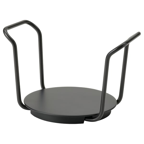 UPPDATERA plate holder, anthracite, 15-23 cm