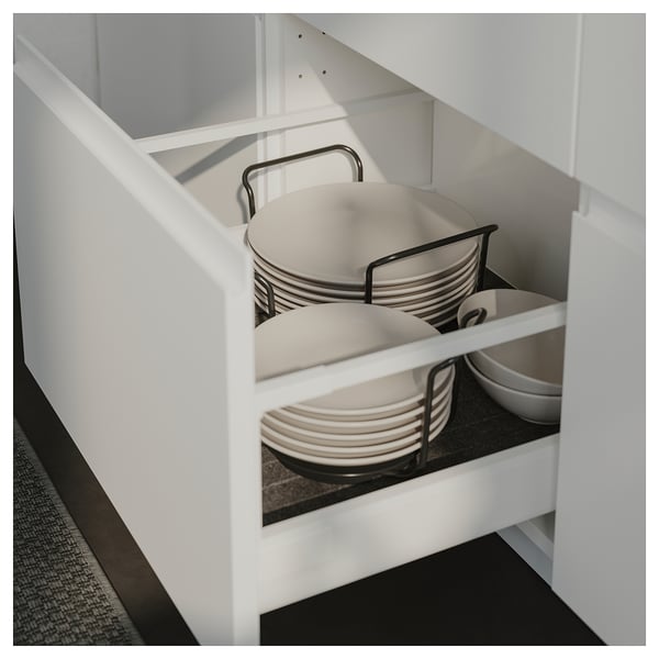 UPPDATERA drawer mat, grey, 50x48 cm