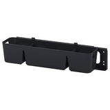 UPPDATERA box with slider, anthracite, 50x15x12 cm