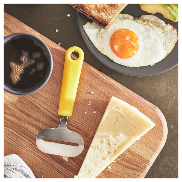 UPPFYLLD cheese slicer, bright yellow