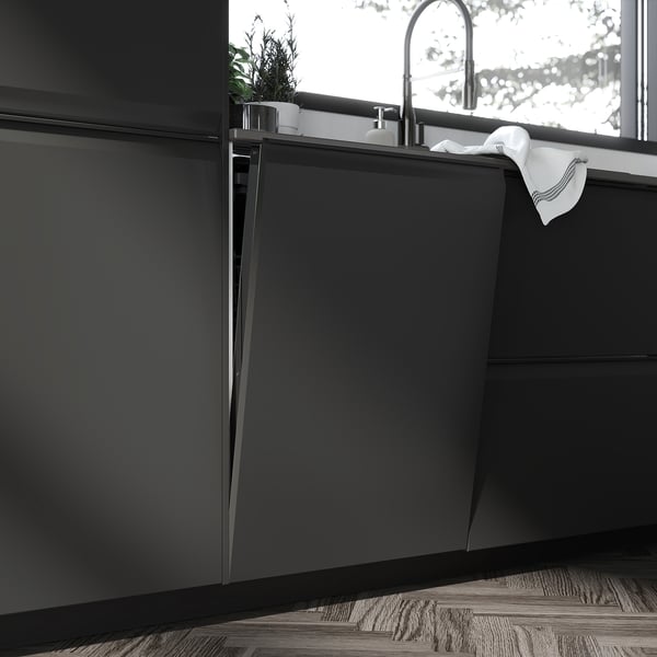 UPPLÖV door, matt anthracite, 60x140 cm