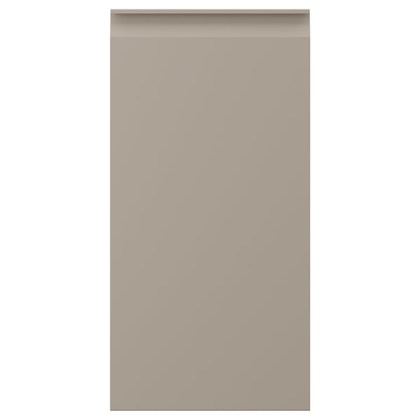 UPPLÖV door, matt dark beige, 30x60 cm