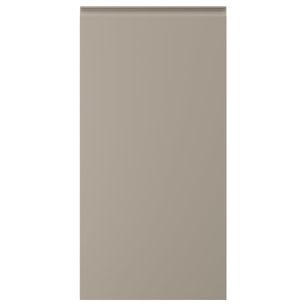 UPPLÖV door, matt dark beige, 60x120 cm