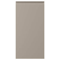 UPPLÖV door, matt dark beige, 40x80 cm