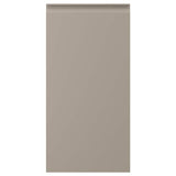 UPPLÖV door, matt dark beige, 40x80 cm