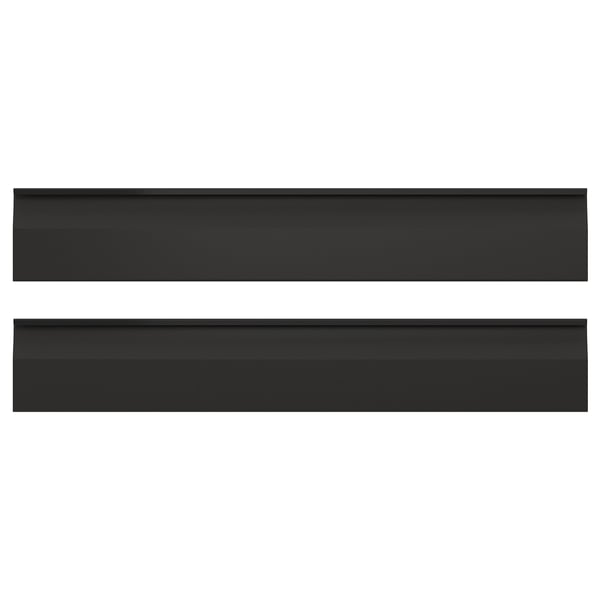 UPPLÖV drawer front, matt anthracite, 60x10 cm, 2 pack