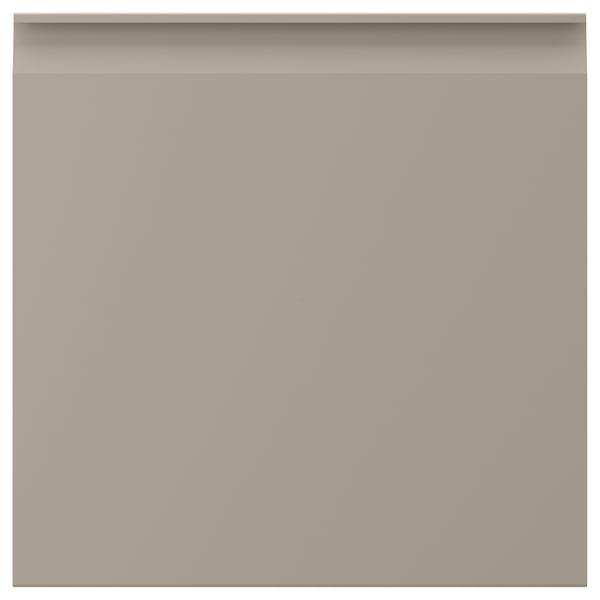 UPPLÖV drawer front, matt dark beige, 40x40 cm