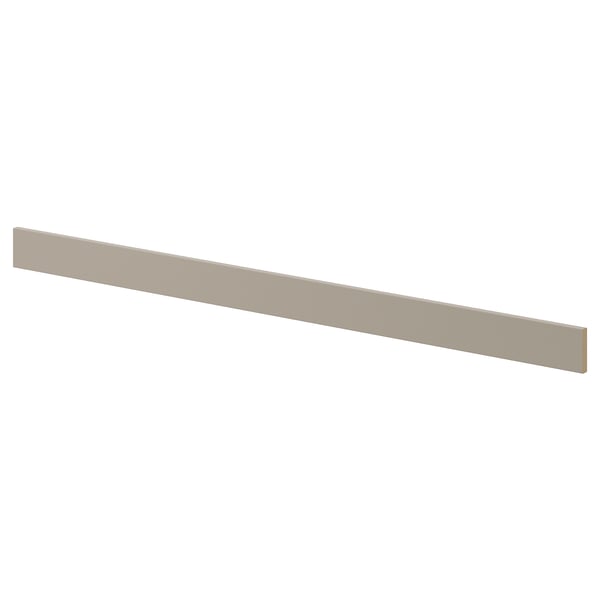 UPPLÖV deco strip, matt dark beige, 221x1 cm