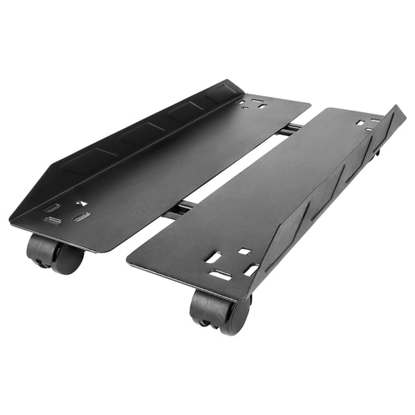 UPPSPEL cpu stand with castors, dark grey, 340 mm
