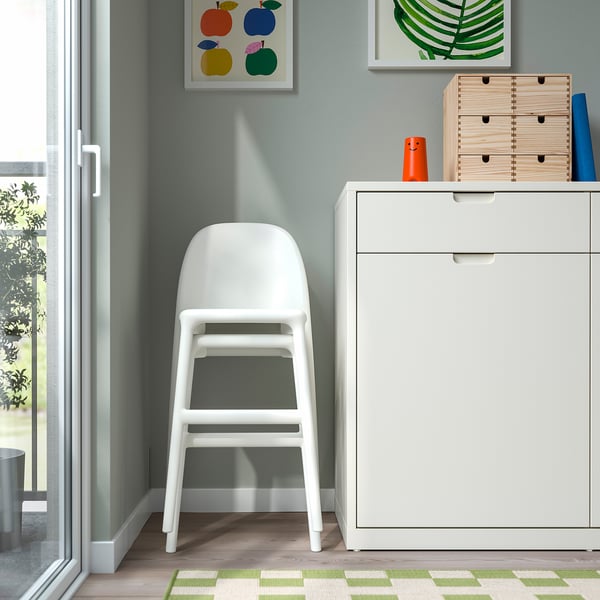 URBAN junior chair, white, 32x79x48 cm