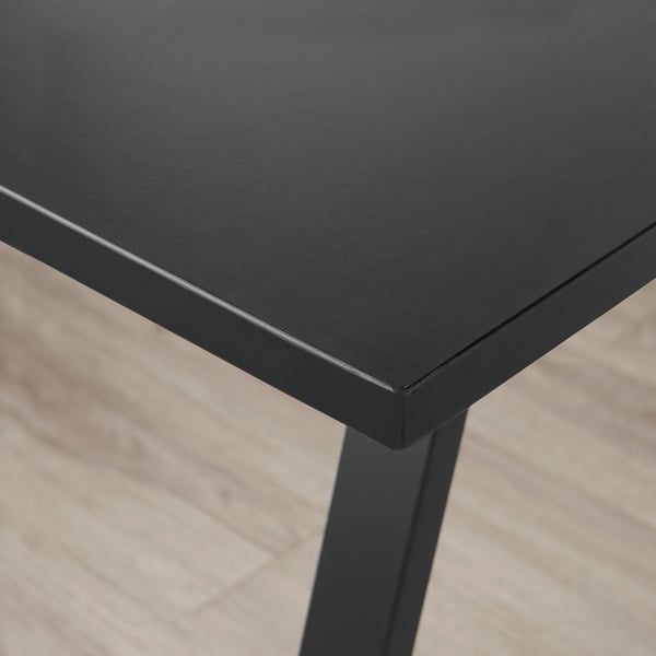 UTESPELARE gaming desk, black, 160x80 cm