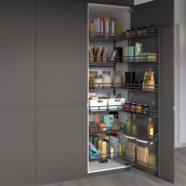 UTRUSTA pull-out larder, 55.4x168.0x56.3 cm