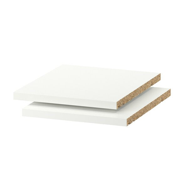 UTRUSTA shelf, white, 30 cm, 2 pack