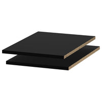 UTRUSTA shelf, black-grey, 40x60 cm, 2 pack