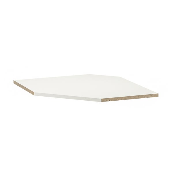 UTRUSTA shelf for corner wall cabinet, white, 68 cm