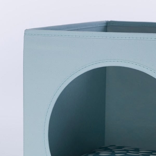 Ikea UTSÅDD - Cat house, grey-blue, 33x38x33 cm