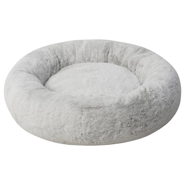 UTSÅDD pet bed, light grey, M