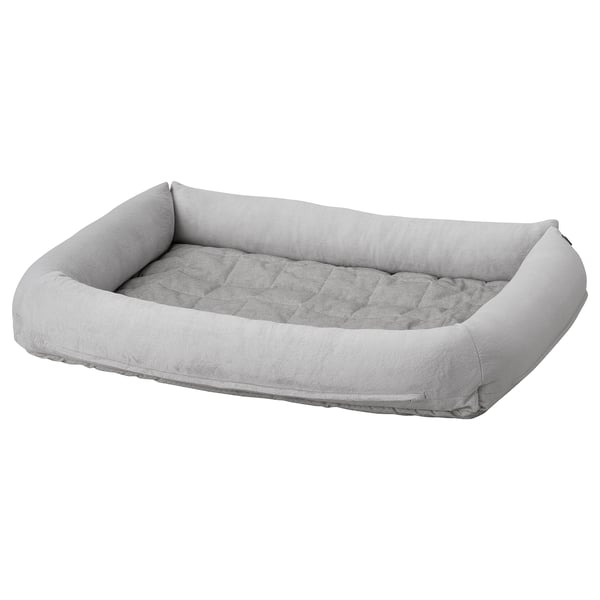UTSÅDD dog bed, light grey, L