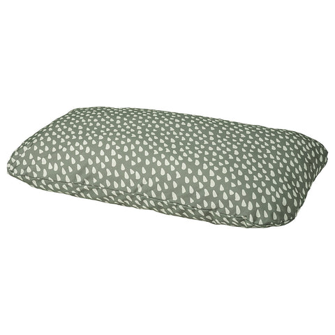UTSÅDD pet cushion, grey-green/off-white, 64x102 cm