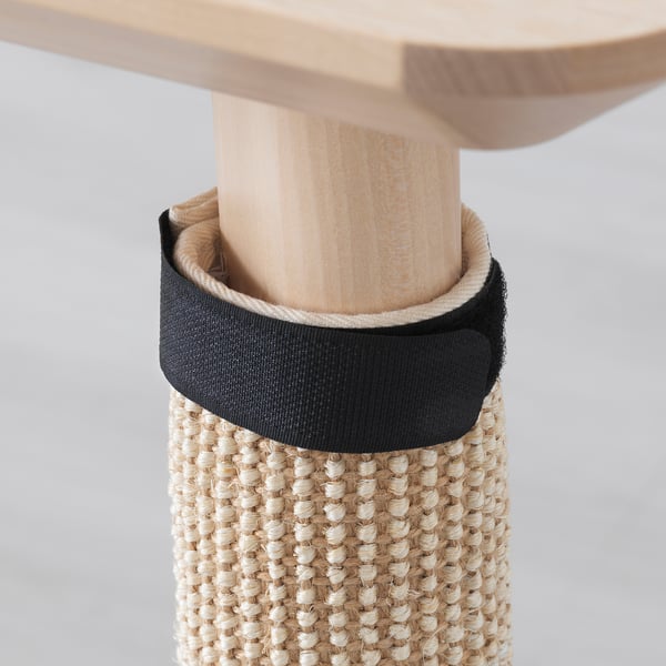 UTSÅDD scratching mat, natural, 25x63 cm