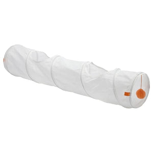 Ikea UTSÅDD - Play tunnel for cat, white/orange