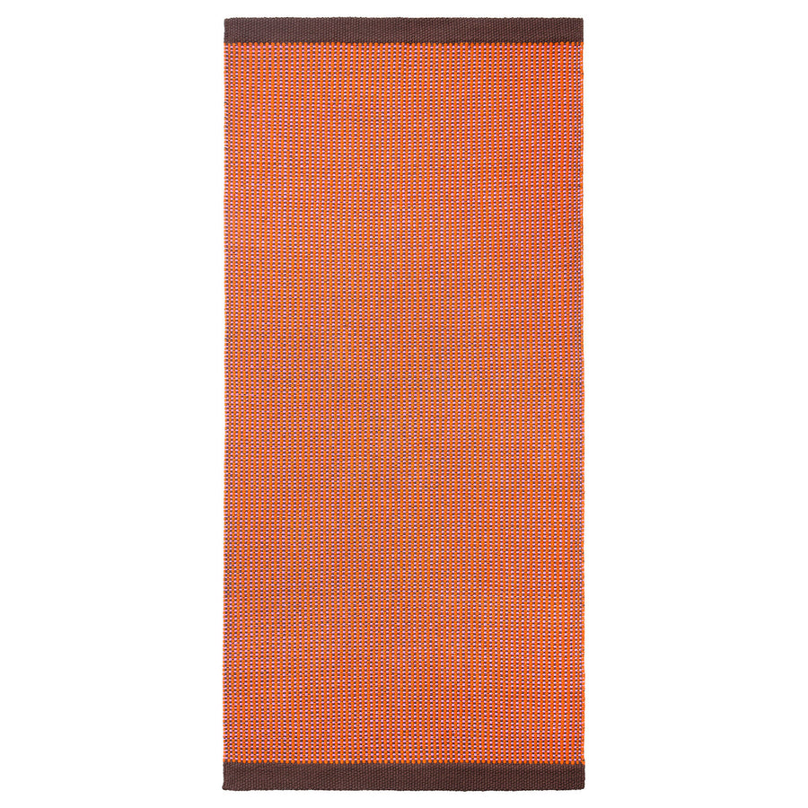 VÄGOMRÅDE rug, flatwoven, light orange-pink, 80x150 cm