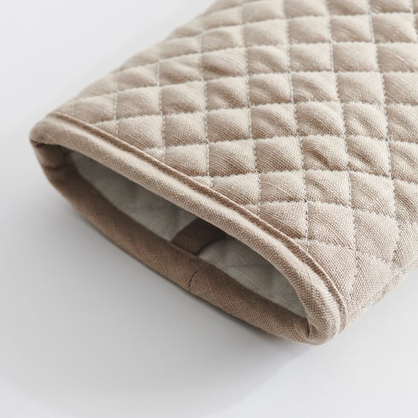 VÄLVÅRDAD oven glove, beige
