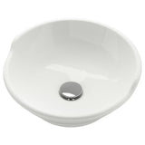VÄSTERSJÖN countertop wash-basin, white, 40 cm