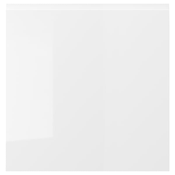 VÄSTERVIKEN door, high-gloss white, 60x64 cm