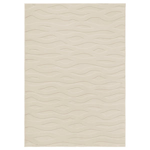 VÄXELFEL rug, low pile, off-white, 160x230 cm