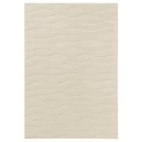 VÄXELFEL rug, low pile, off-white, 133x195 cm