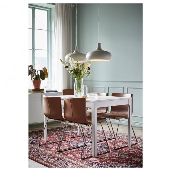 VÄXJÖ pendant lamp, beige, 38 cm