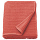 VÅGSJÖN bath towel, orange-red, 70x140 cm