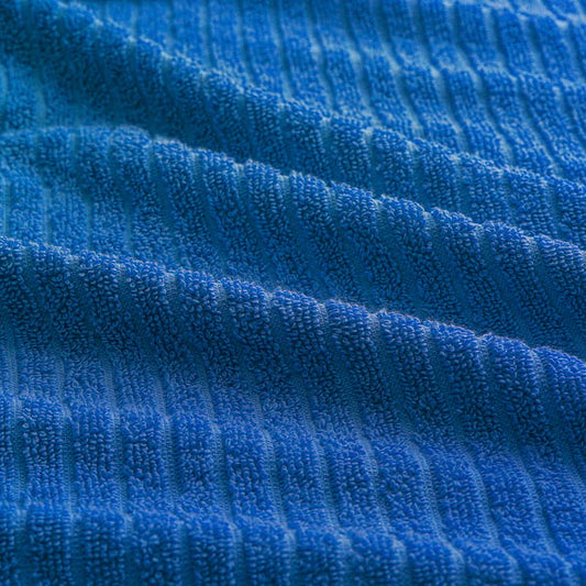 VÅGSJÖN guest towel, bright blue, 30x50 cm, 2 pack