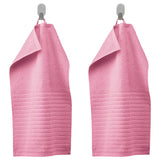 VÅGSJÖN guest towel, pink, 30x50 cm, 2 pack