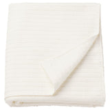 VÅGSJÖN bath sheet, white, 100x150 cm