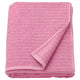 VÅGSJÖN bath sheet, pink, 100x150 cm