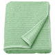 VÅGSJÖN bath sheet, light green, 100x150 cm