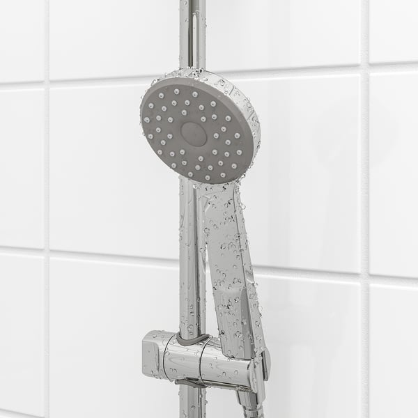 VALLAMOSSE single-spray handshower, chrome-plated, 80 mm